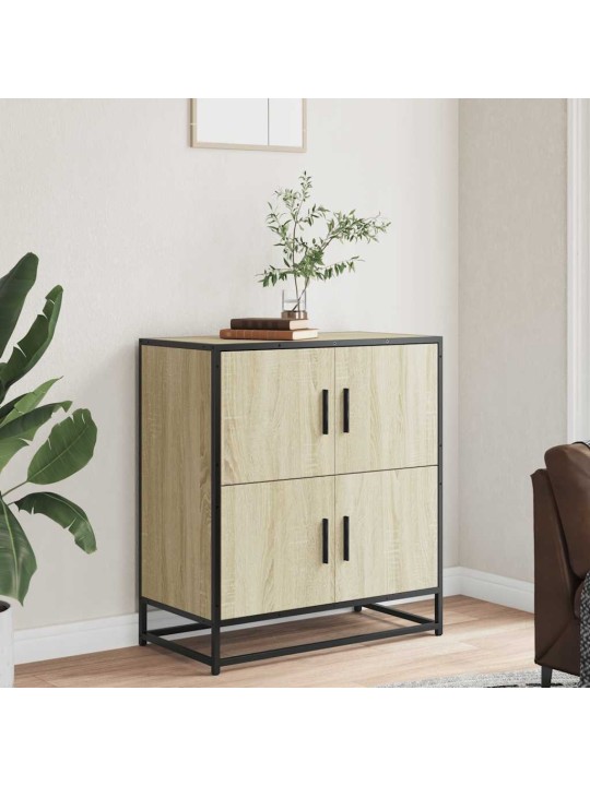 Příborník dub sonoma 68x35x76 cm kompozitní dřevo