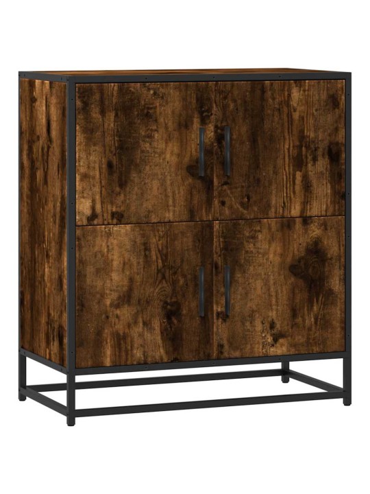 Příborník kouřový dub 68x35x76 cm kompozitní dřevo