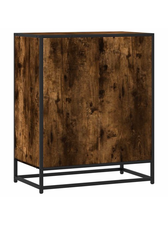 Příborník kouřový dub 62x35x76 cm kompozitní dřevo