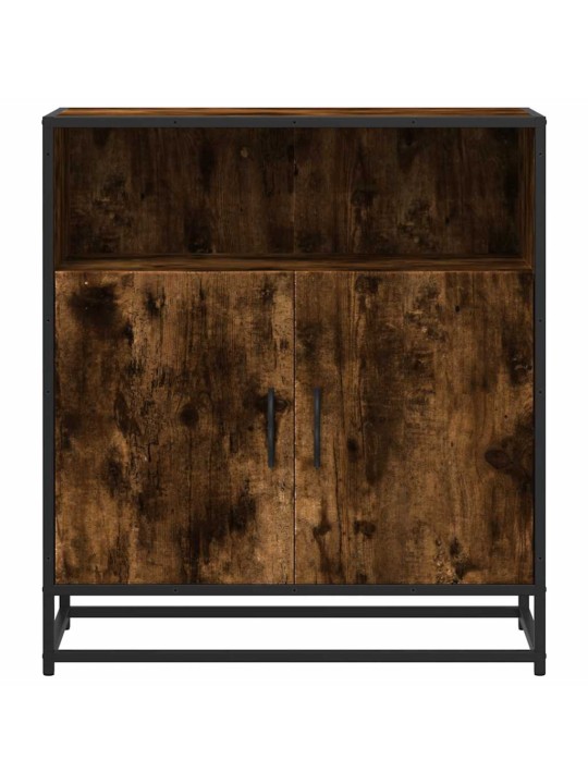 Příborník kouřový dub 68x35x76 cm kompozitní dřevo