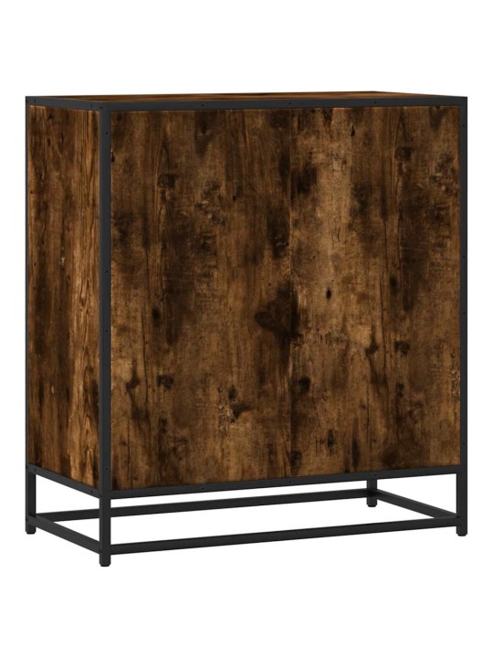 Příborník kouřový dub 68x35x76 cm kompozitní dřevo