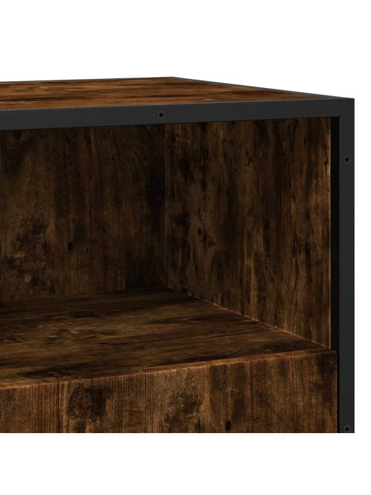 Příborník kouřový dub 68x35x76 cm kompozitní dřevo
