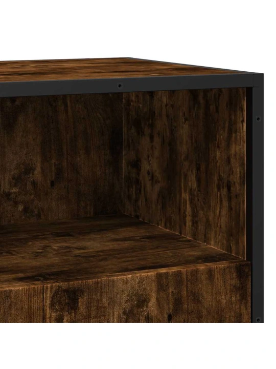 Příborník kouřový dub 68x35x76 cm kompozitní dřevo