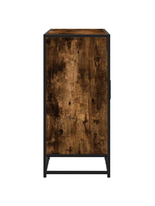Příborník kouřový dub 94x35x76 cm kompozitní dřevo