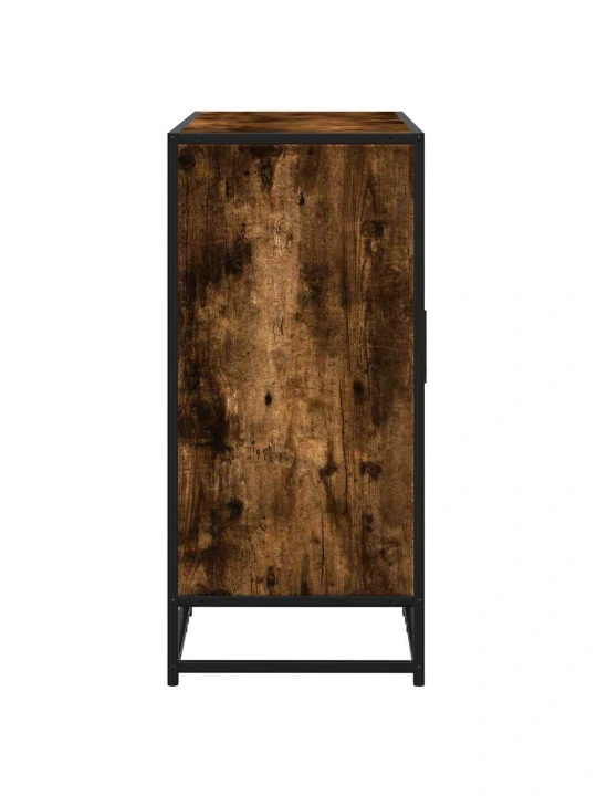 Příborník kouřový dub 94x35x76 cm kompozitní dřevo