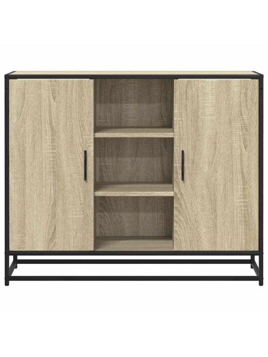 Příborník dub sonoma 92 x 35 x 76 cm kompozitní dřevo