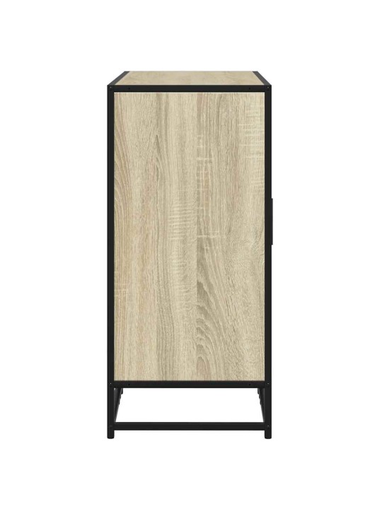 Příborník dub sonoma 92 x 35 x 76 cm kompozitní dřevo