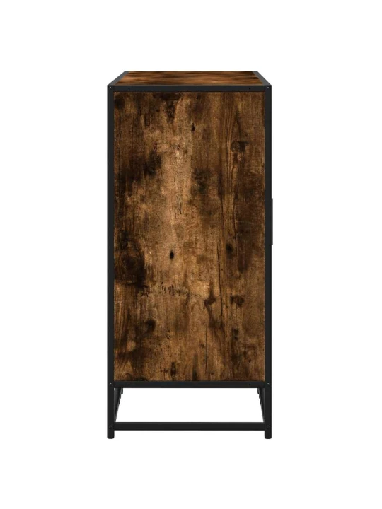 Příborník kouřový dub 92 x 35 x 76 cm kompozitní dřevo