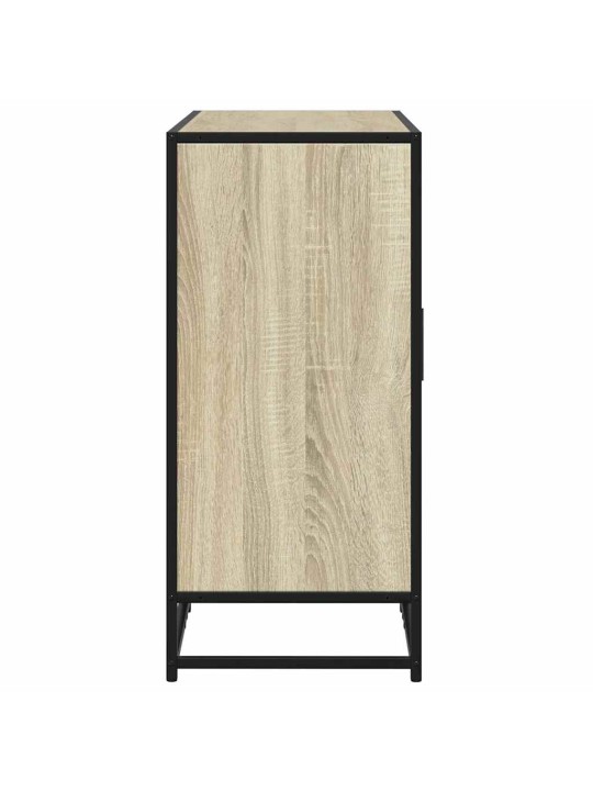 Příborník dub sonoma 92 x 35 x 76 cm kompozitní dřevo
