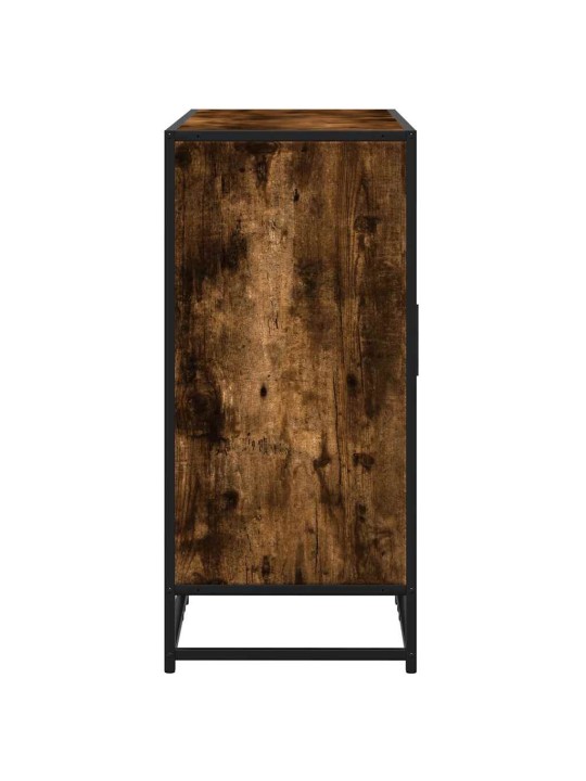 Příborník kouřový dub 92 x 35 x 76 cm kompozitní dřevo