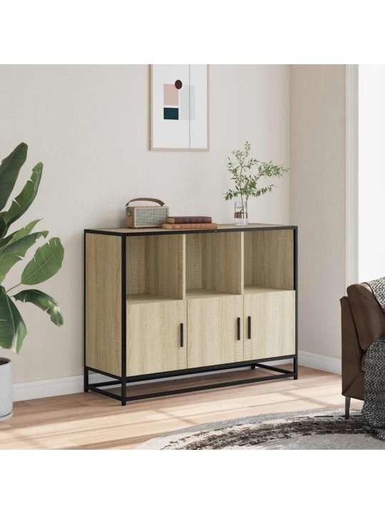 Příborník dub sonoma 100x35x76 cm kompozitní dřevo