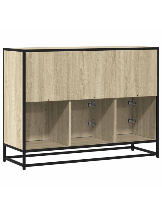 Příborník dub sonoma 100x35x76 cm kompozitní dřevo
