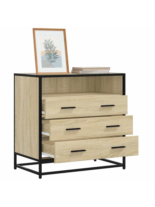 Komoda se zásuvkami sonoma dub 70x41x70 cm kompozitní dřevo