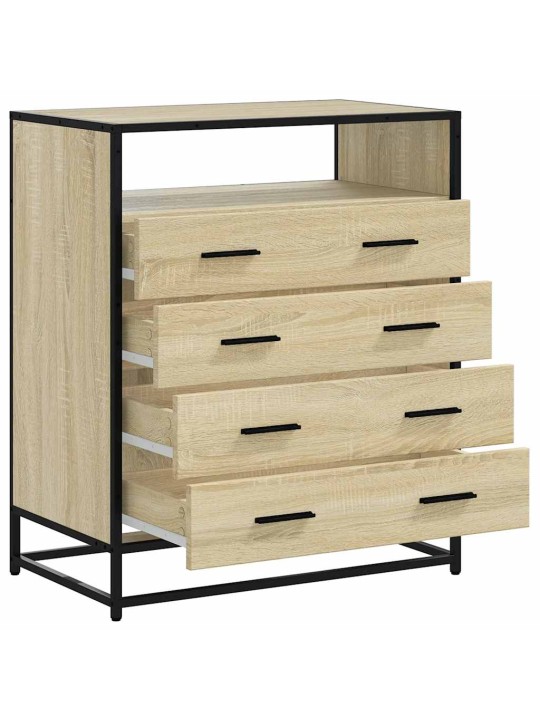 Komoda se zásuvkami sonoma dub 70x41x83,5 cm kompozitní dřevo