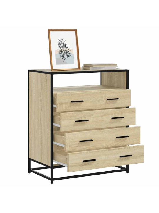 Komoda se zásuvkami sonoma dub 70x41x83,5 cm kompozitní dřevo