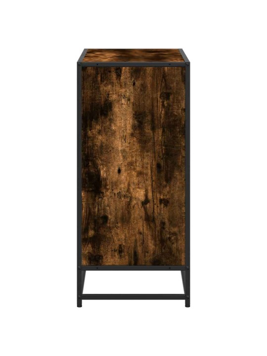 Knihovna kouřový dub 80,5x35x76 cm kompozitní dřevo