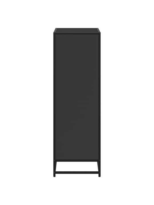 Knihovna černá 60x35x107,5 cm kompozitní dřevo