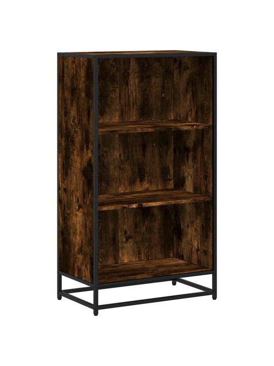Knihovna kouřový dub 60x35x107,5 cm kompozitní dřevo