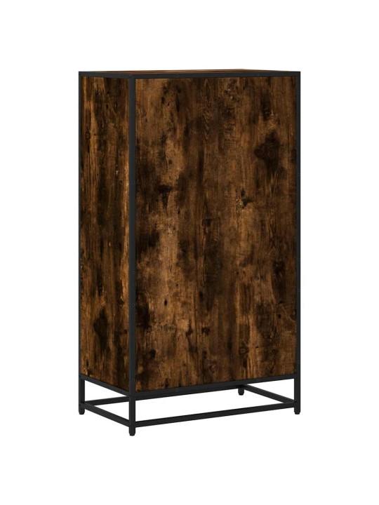 Knihovna kouřový dub 60x35x107,5 cm kompozitní dřevo