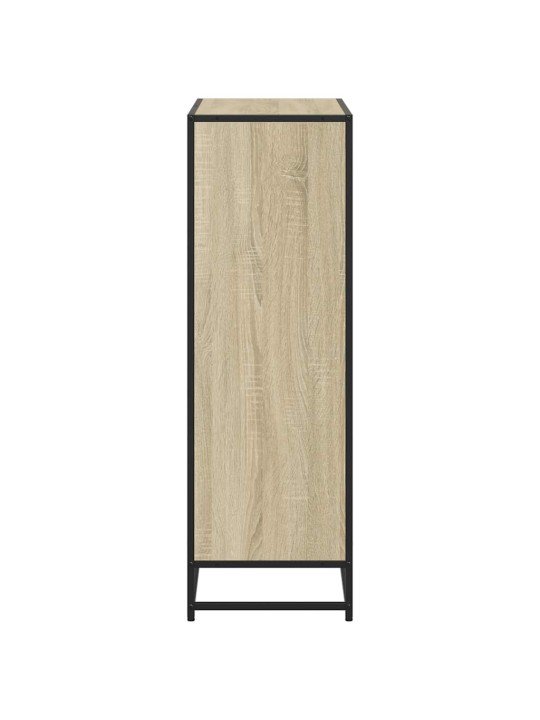 Knihovna dub sonoma 80,5x35x107,5 cm kompozitní dřevo