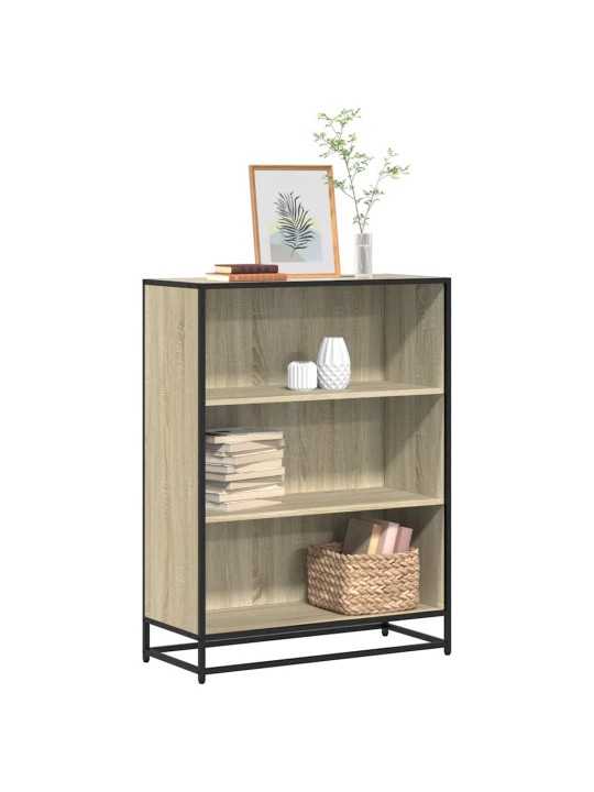 Knihovna dub sonoma 80,5x35x107,5 cm kompozitní dřevo