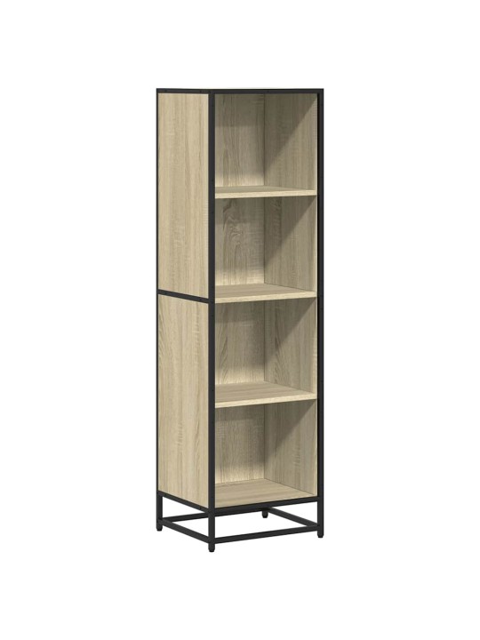 Knihovna dub sonoma 40x35x139 cm kompozitní dřevo