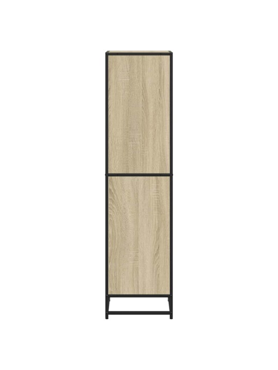 Knihovna dub sonoma 40x35x139 cm kompozitní dřevo