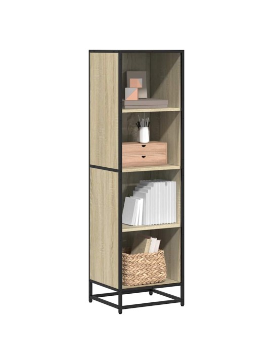 Knihovna dub sonoma 40x35x139 cm kompozitní dřevo