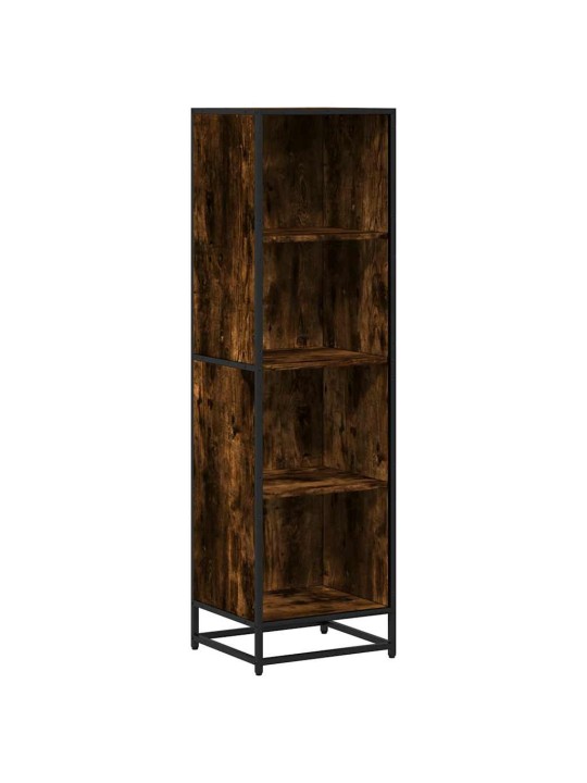 Knihovna kouřový dub 40x35x139 cm kompozitní dřevo