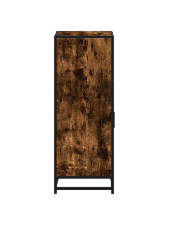 Koupelnová skříňka kouřový dub 35x37,5x100 cm kompozitní dřevo