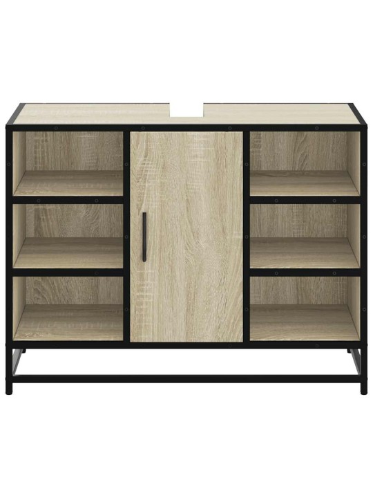 Koupelnová skříňka pod umyvadlo dub sonoma 80x33x60 cm kompozit