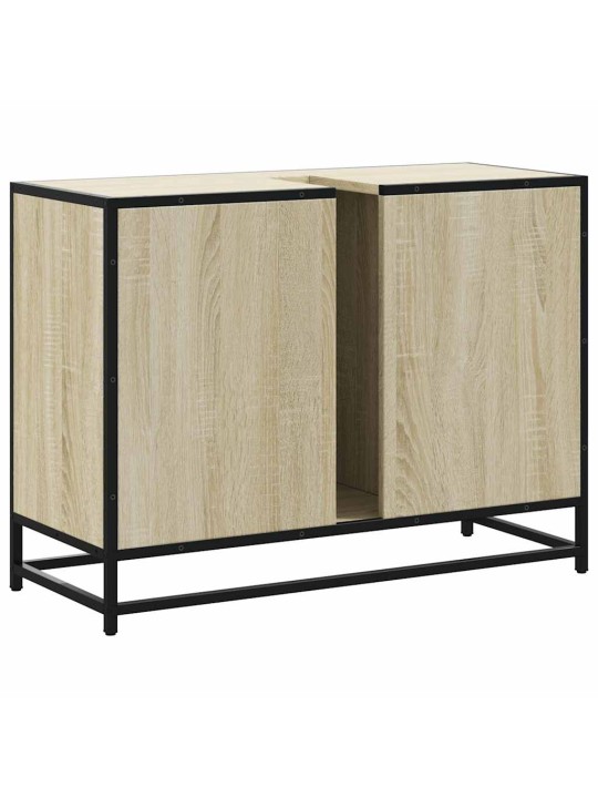 Koupelnová skříňka pod umyvadlo dub sonoma 80x33x60 cm kompozit