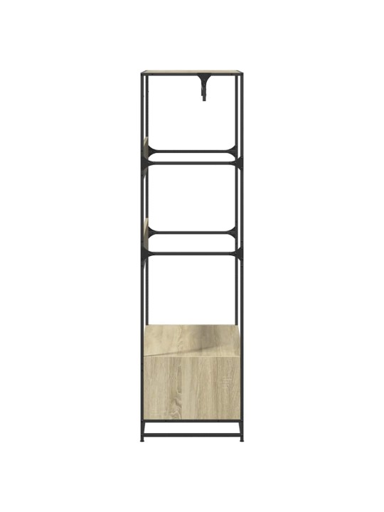 Šatní skříň dub sonoma 90 x 50 x 180 cm kompozitní dřevo