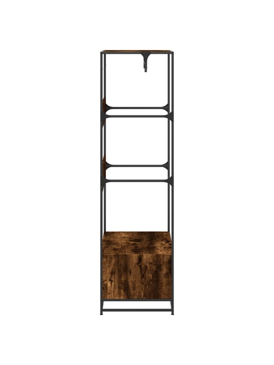 Šatní skříň kouřový dub 90 x 50 x 180 cm kompozitní dřevo