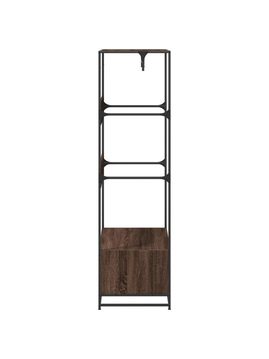 Šatní skříň hnědý dub 90 x 50 x 180 cm kompozitní dřevo