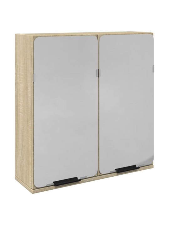 Koupelnová skříňka zrcadlo dub sonoma 64,5x20x66,5 cm kompozit