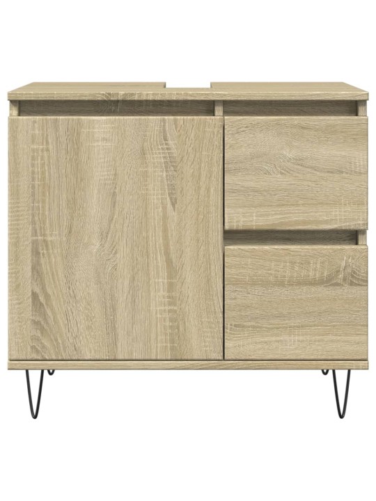 Koupelnová skříňka dub sonoma 65 x 33 x 60 cm kompozitní dřevo