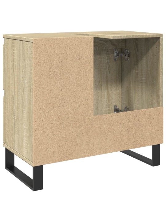 Koupelnová skříňka dub sonoma 65 x 33 x 60 cm kompozitní dřevo