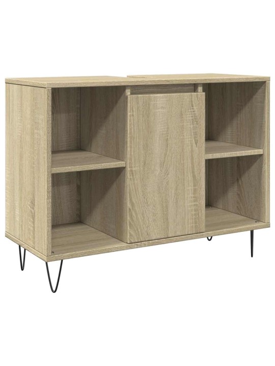 Koupelnová skříňka dub sonoma 80 x 33 x 60 cm kompozitní dřevo