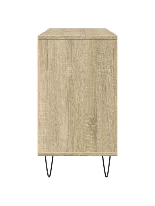 Koupelnová skříňka dub sonoma 80 x 33 x 60 cm kompozitní dřevo