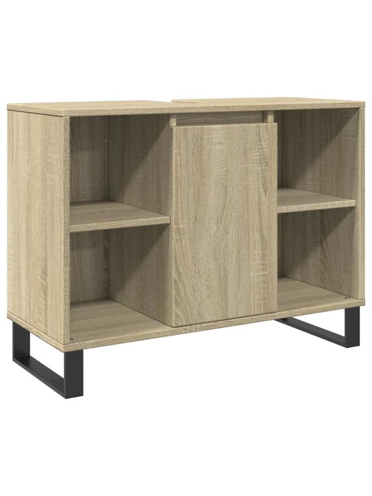 Koupelnová skříňka dub sonoma 80 x 33 x 60 cm kompozitní dřevo