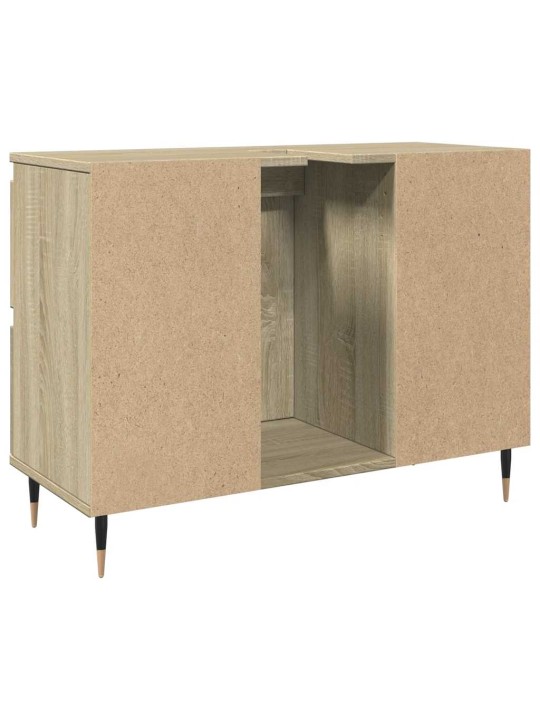 Koupelnová skříňka dub sonoma 80 x 33 x 60 cm kompozitní dřevo