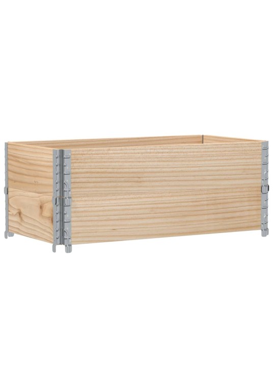 Zahradní truhlík 100 x 50 cm masivní borové dřevo