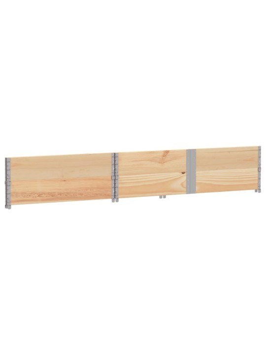 Zahradní truhlík 150 x 100 cm masivní borové dřevo
