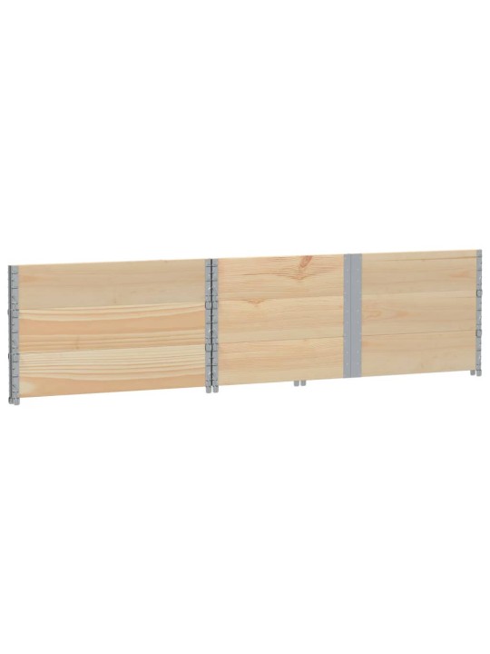 Zahradní truhlík 150 x 100 cm masivní borové dřevo