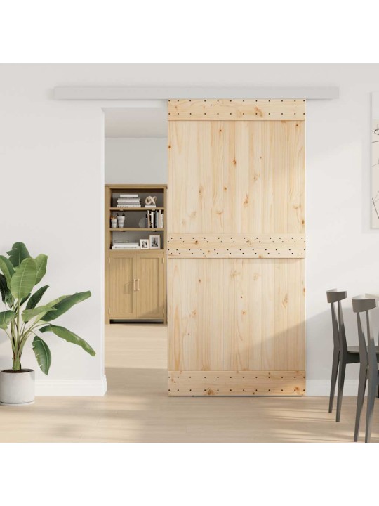 Sada příslušenství pro posuvné dveře 200 cm slitina hliníku