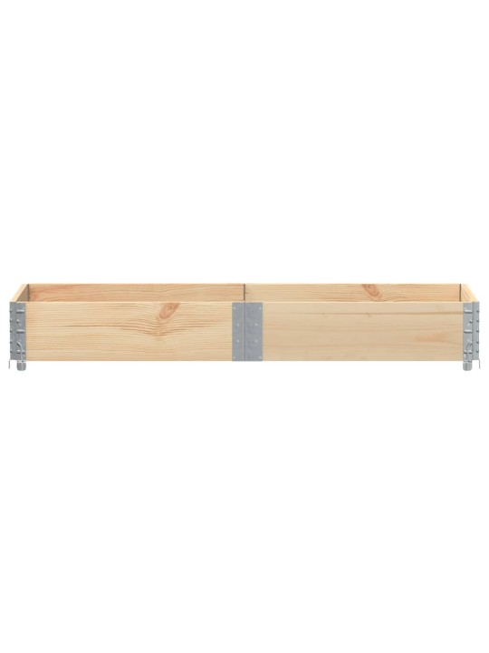 Paletový nástavec 150 x 50 cm masivní borové dřevo