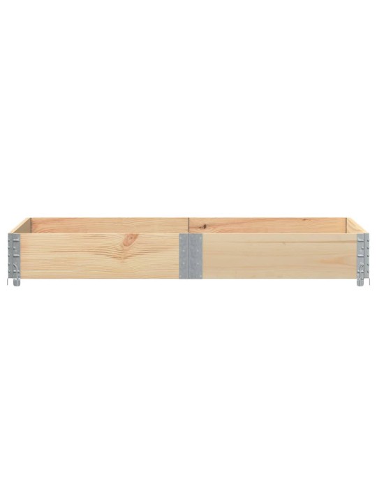 Paletový nástavec 150 x 100 cm masivní borové dřevo