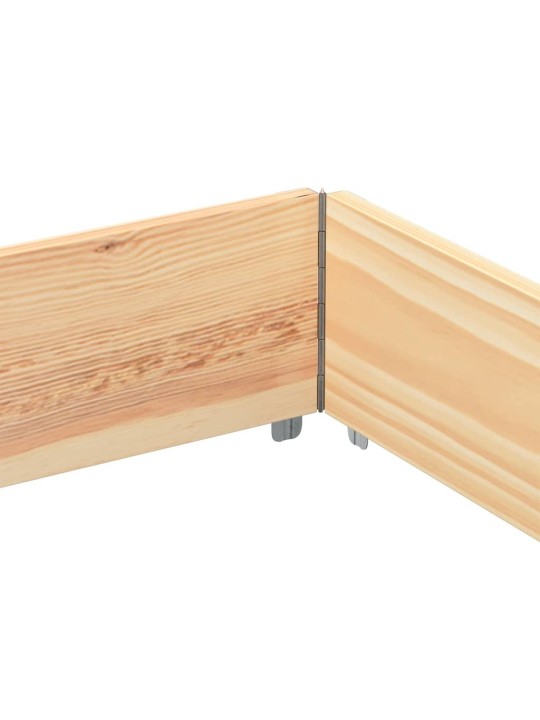 Paletový nástavec 150 x 100 cm masivní borové dřevo