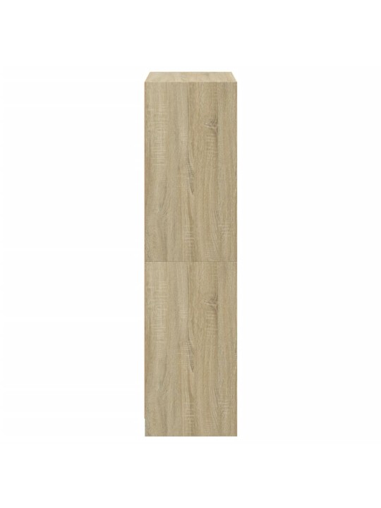 Highboard s dvířky dub sonoma 68 x 37 x 142 cm kompozitní dřevo